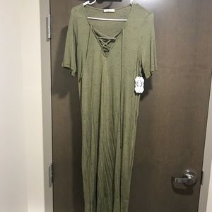 Olive Maxi Dress